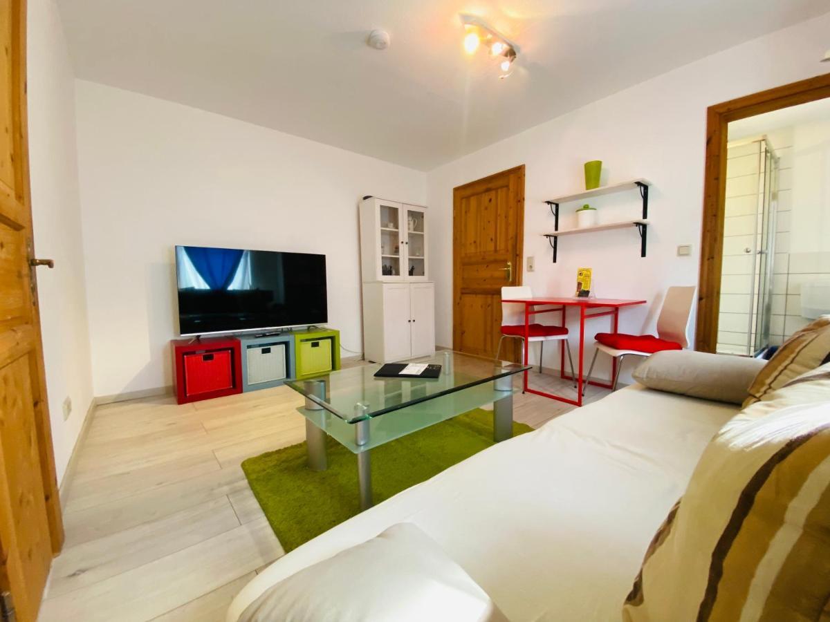 Apartment Emil Im Eg Mit Garten In Suhl Buitenkant foto